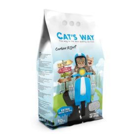 Cats Way Aktív Szenes Csomósodó Macskaalom 10L