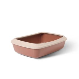   Alomtálca peremes pezsgőszín & toszkán 42x12,5x31cm - Savic Iriz 42