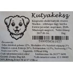 Feedfull Marhás Zöldséges Lágy Karika 1kg