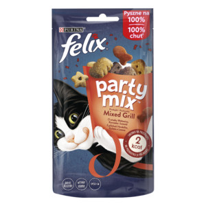 Félix Party Mix 60g Grill Marha + Csirke + Lazac