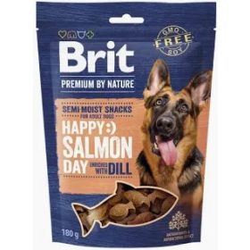   Brit Premium Nature Dog Semi-Moist Snacks Lazac és Kapor 180g