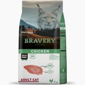 Bravery Cat 7kg Adult Chicken száraz macskatáp