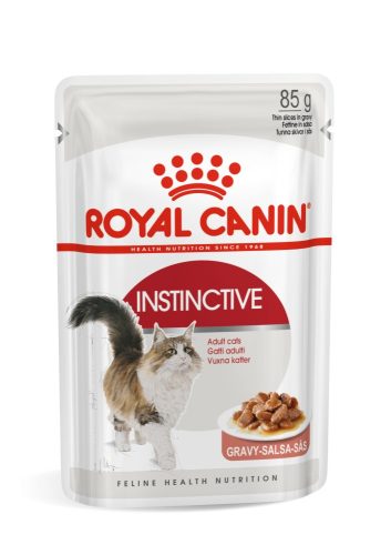 ROYAL CANIN INSTINCTIVE GRAVY - felnőtt macska szószos nedves táp  (12*85g)