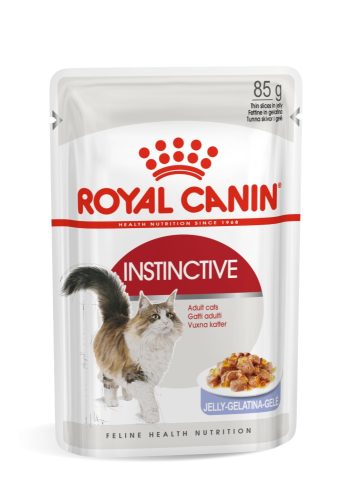 ROYAL CANIN INSTINCTIVE JELLY - felnőtt macska zselés nedves táp  (12*85g)