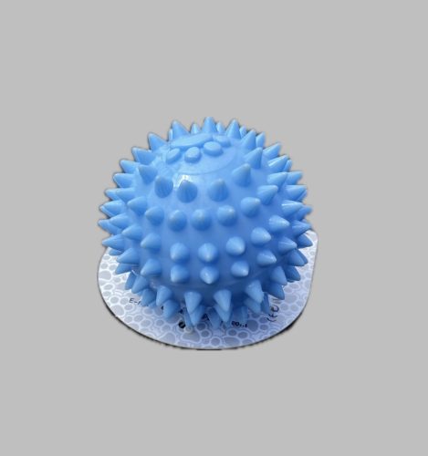 Tüskés gumilabda 5cm - kék