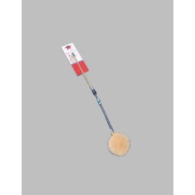 Játékpálca, csengőkkel, gyöngyökkel 45cm - BARNA