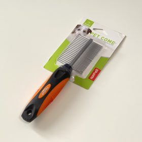 Kétoldalas fésű 20cm - NARANCS