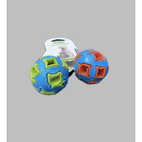 Labda macskáknak - 5cm - csörgő, világító - KÉK